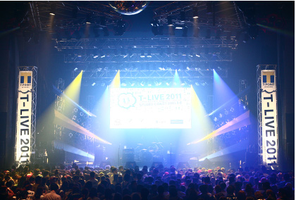uT-POINT presents T-LIVE LIVE2011vJÁB