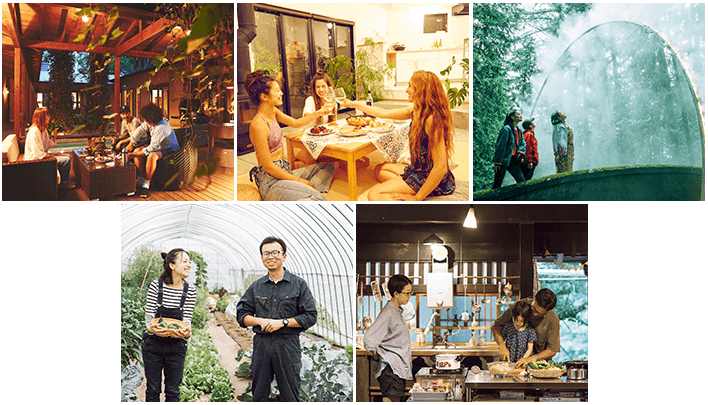 上記ゲストストーリーの中から、5組様に宿泊体験+Tポイント100,000ポイントプレゼント！