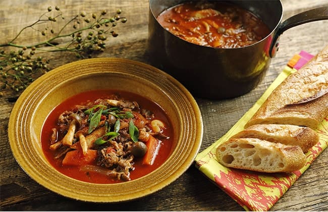 鎌倉野菜の味噌ビーフシチュー