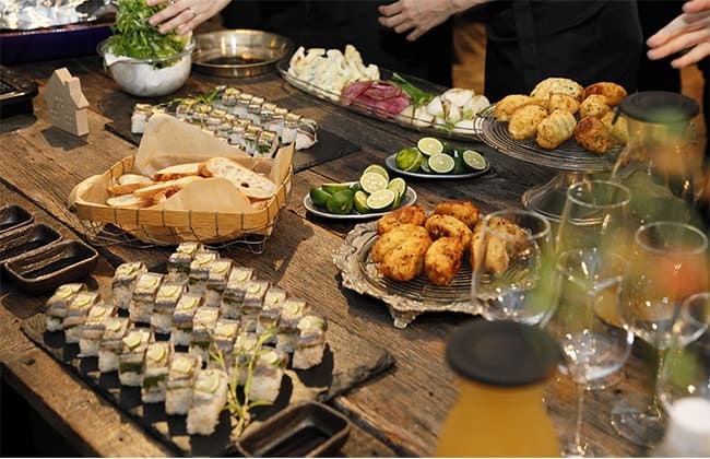 秋刀魚の押し寿司