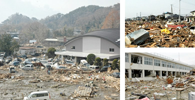 東松島市の被災状況