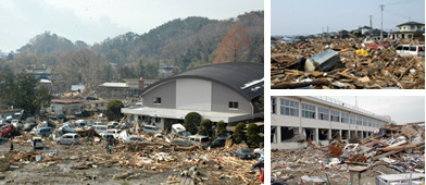 東松島市の被災状況